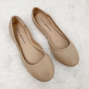 Lucky Brand Emmie nude flats
